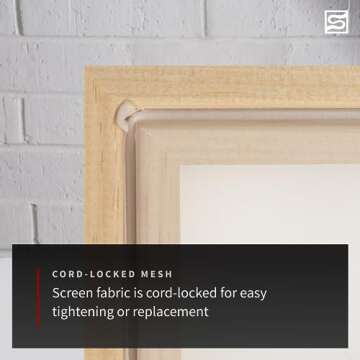 Speedball 4712 10-Inch-by-14-Inch Screen Printing Frame