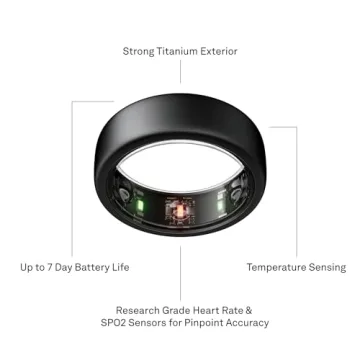Oura Ring Gen3 Horizon - Smart Health Tracker for Sleep