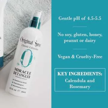 Original Sprout Miracle Detangler, Leave-In Conditioner Treatment for All Hair Types, 12 oz. Bottle