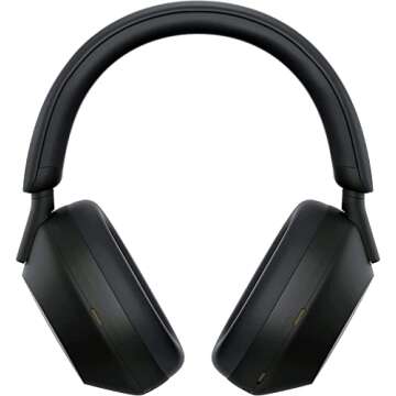 WH-1000XM5 Wireless Industry Leading Noise Canceling Headphones with Auto Noise Canceling Optimizer, Crystal Clear Hands-Free Calling