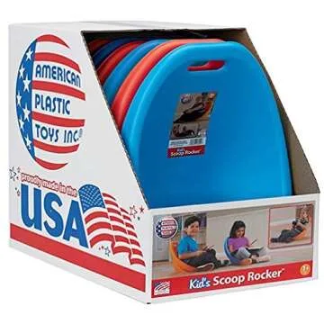 Buy American Plastic Scoop Rocker 6-Pack for Kids