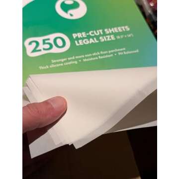 SLICK PAPER silicone release paper 8.5 x 14"