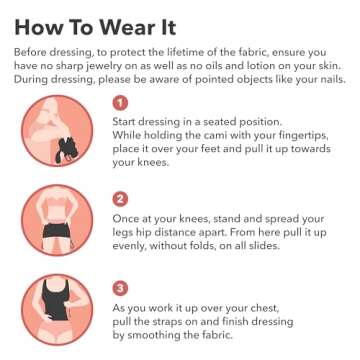 SHAPERMINT Womens Tops - Scoop Neck Cami Body Shaper for Women, Shapewear Tummy Control, Camisole Tank Tops for Women Black