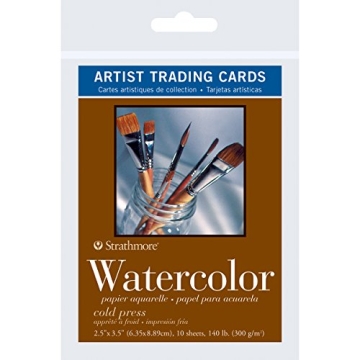 Strathmore Watercolor Artist Trading Cards | Durable & Compact