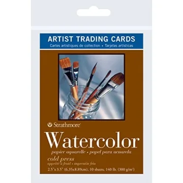 Strathmore Watercolor Artist Trading Cards | Durable & Compact