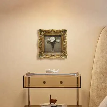 Stylish CISOO Vintage 4x4 Picture Frame for Home Decor