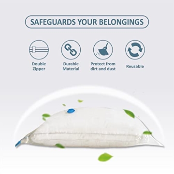 Vacuum Storage Bags Combo - 10 Space Saver Bags with Pump