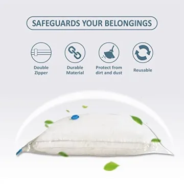 Vacuum Storage Bags Combo - 10 Space Saver Bags with Pump