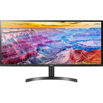 LG 34" UltraWide Monitor, Stunning 2560 x 1080 IPS Display