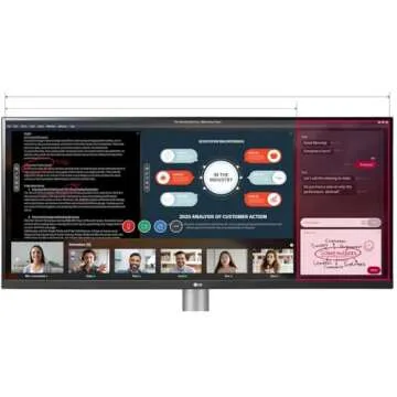 LG 34" UltraWide Monitor, Stunning 2560 x 1080 IPS Display