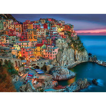 Buffalo Games Cinque Terre Jigsaw Puzzle 1000 Pieces