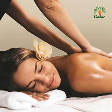 Dabur Kachi Ghani Mustard Oil - Oil for Skin and Hair Care, Cold-pressed Oil Body Massage, Therapeutic-Grade Mustard Oil, Natural Oil from Mustard Seeds, Unrefined Mustard Oil (1 ltr.)