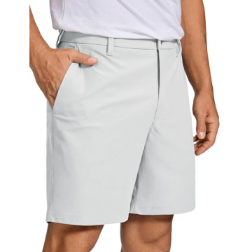 CRZ YOGA Men's All Day Comfy Golf Shorts - Light and Stylish with 7" Inseam