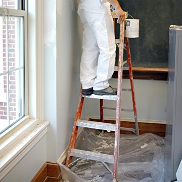 Trimaco SuperTuff 9x12 Plastic Drop Cloth for All Projects