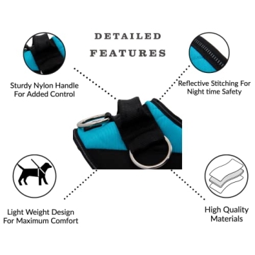 ShawnCo No-Pull Dog Harness - Adjustable & Reflective
