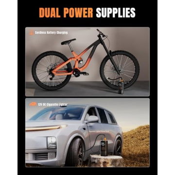 MAKELIFT 150PSI Portable Tire Inflator & Air Pump