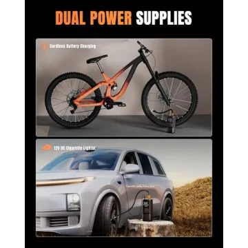 MAKELIFT 150PSI Portable Tire Inflator & Air Pump