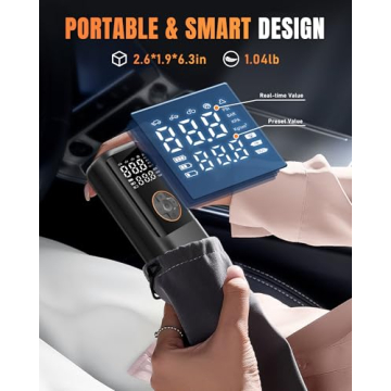 MAKELIFT 150PSI Portable Tire Inflator & Air Pump