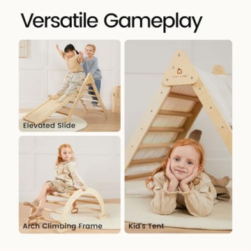 Tiny Land Montessori Climbing Set for Toddlers 7-in-1