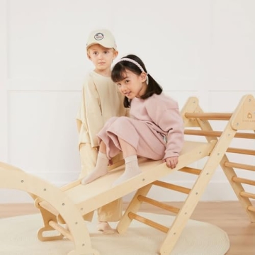 Tiny Land Montessori Climbing Set for Toddlers 7-in-1
