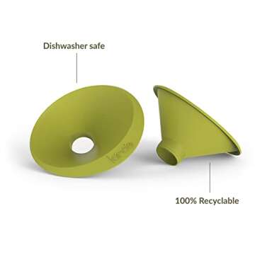 Kiinde Twist Pouch System Funnel Set for Feeding Needs