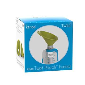 Kiinde Twist Pouch System Funnel Set for Feeding Needs