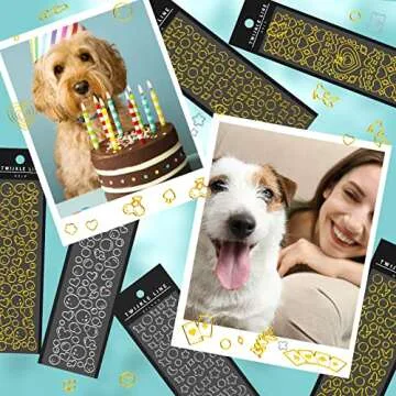 14 Sheets Colorful Letter Sticker Korean Decor Stickers Silver Gold Vinyl Stickers Adhesive Love Stickers Waterproof Butterfly Heart Sticker for Bottle Laptop Scrapbooking Decorative DIY Crafts