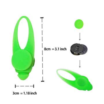 LaRoo Dog Lights - LED Collar Lights for Night Safety