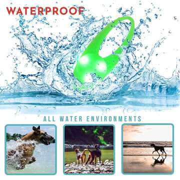 LaRoo Dog Lights - LED Collar Lights for Night Safety