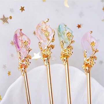 Elegant 4PCS Hanfu Hairpins for Weddings and Formal Events
