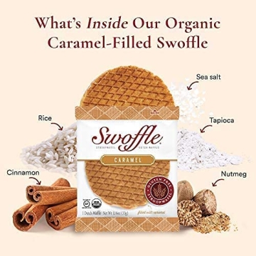 Gluten Free Organic Swoffle Wafers - Caramel Filled Treats