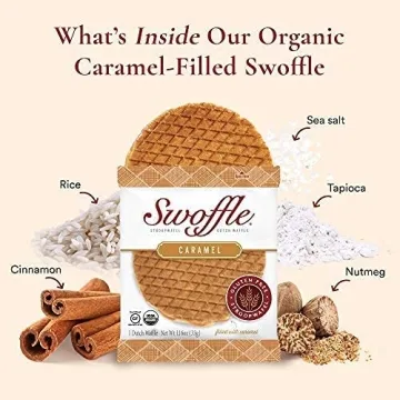 Gluten Free Organic Swoffle Wafers - Caramel Filled Treats