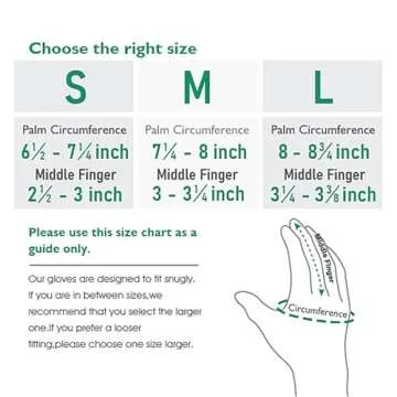 COOLJOB Women's Gardening Gloves - Breathable & Durable