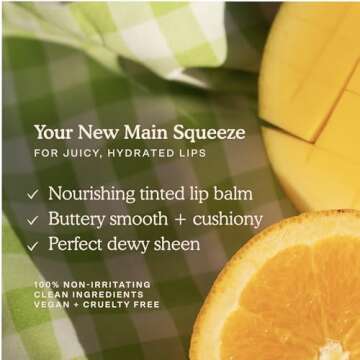 Tower 28 JuiceBalm Tinted Lip Balm - Hydrating Lip Color with Shea Butter and Marula Oil - Clean, Cr...