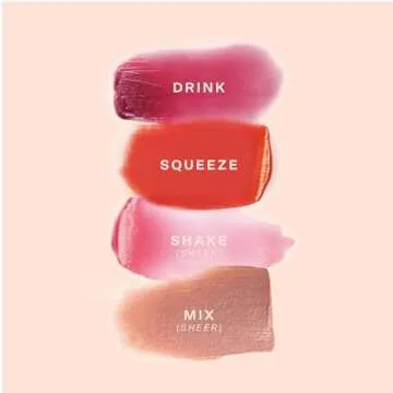Tower 28 JuiceBalm Tinted Lip Balm - Hydrating Lip Color with Shea Butter and Marula Oil - Clean, Cruelty Free, and Vegan Lip Care - Shake: A Juicy Sheer Pink, 0.09 Fl Oz / 2.7 mL