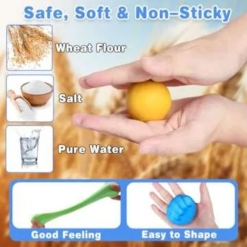 Crelloci Dentist Color Dough Set for Creative Play