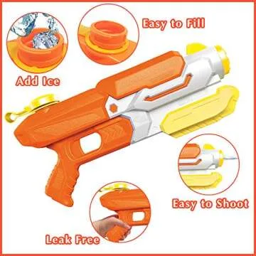 Scientoy 2 Pack Water Guns for Kids & Adults Fun