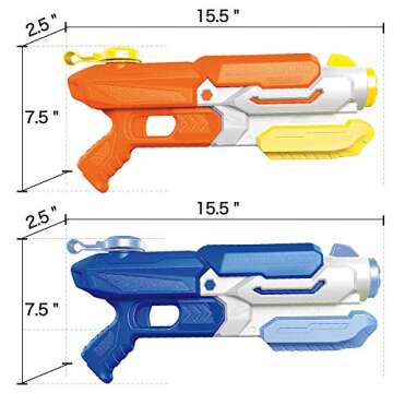 Scientoy 2 Pack Water Guns for Kids & Adults Fun