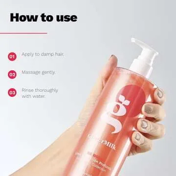 Ginger Milk Intensive Repair Shampoo for Hair Repair