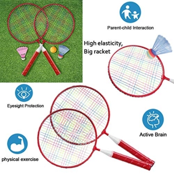 Kids Badminton Rackets 12 in 1 Sports Set