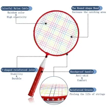 Kids Badminton Rackets 12 in 1 Sports Set