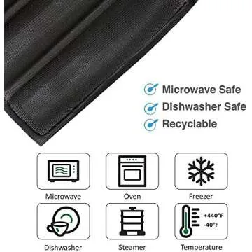 Silicone Bread Mold 5 Loaf Baking Mould Flexible Reusable Forms Shapes Non Stick Perforated