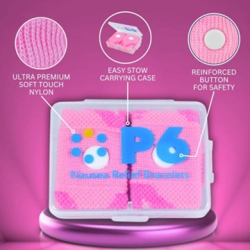P6 Anti-Nausea Bands for Kids | Natural Motion Sickness Relief