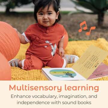 Cali's Books Chinese Nursery Rhymes Book - Sound Books for Toddlers 1-3. Chinese Baby Book - Music T...