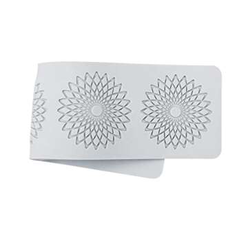 Fondant Molds Vintage Curlicues Silicone Molds Lace Cake Border Fondant Mold for Cake Decorating,Cupcake Topper, Jewelry, Polymer Clay, Crafting Projects (C_11*2.96 * 0.12inch)