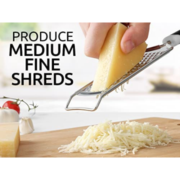Zulay Kitchen Professional Cheese Grater - Durable & Ergonomic
