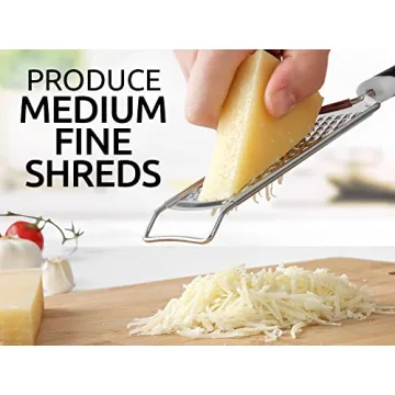 Zulay Kitchen Professional Cheese Grater - Durable & Ergonomic