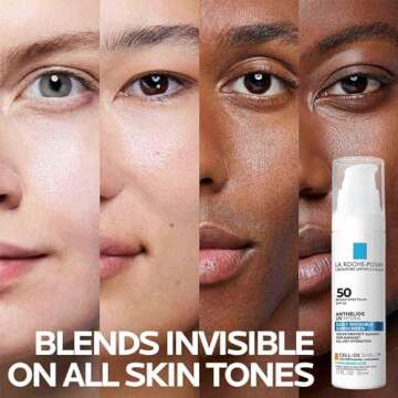 La Roche Posay Anthelios UV Hydra Sunscreen SPF 50 - Hydrating, Travel-Friendly, Non-Greasy Formula