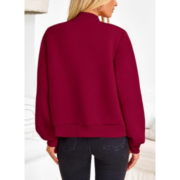 PRETTYGARDEN Stylish Women's Bomber Jacket for Every Season