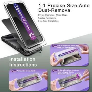 SHANG PIN JIA iPhone 16 Plus Privacy Screen Protector